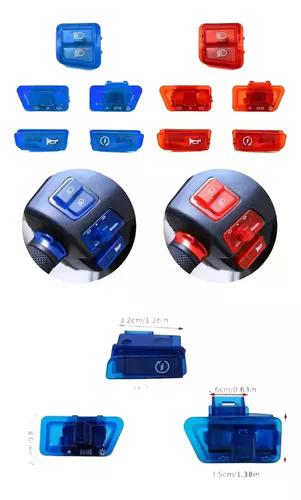 Kit Teclas Comando Transparente Varios Colores